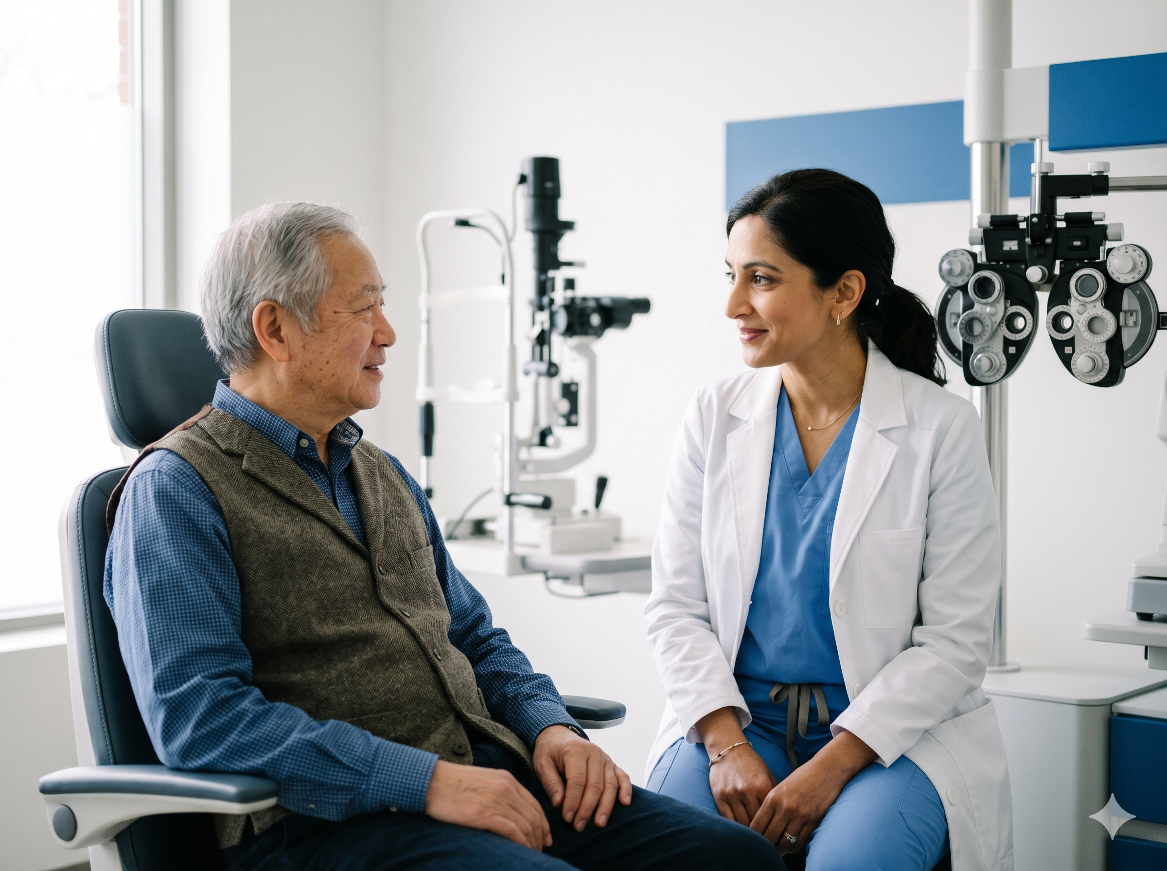 Pre-op appointment — focused on care